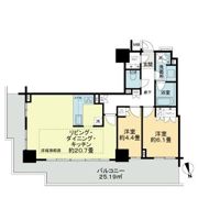 テラス東陽町ネクスタワーの間取り画像