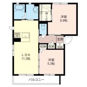 アイランド Aの間取り画像