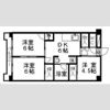 北六フラッツの間取り画像
