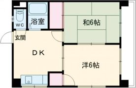 アーバンハイツ今市の間取り画像