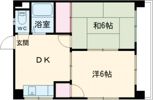 アーバンハイツ今市の間取り画像