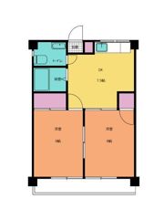 シャトレー築山の間取り画像