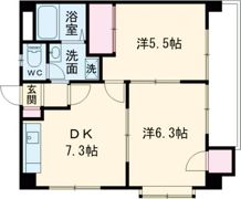 アクアベール久万ノ台の間取り画像