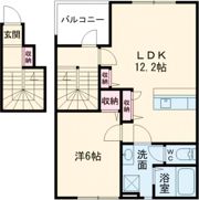 メゾンオリーブの間取り画像
