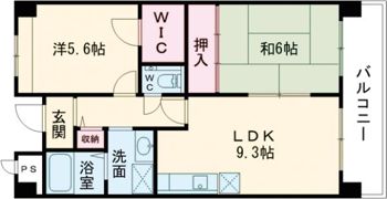 ベルメゾン堺の間取り画像