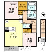 D-room久米田の間取り画像