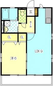 パストラルヒデ弐番館の間取り画像