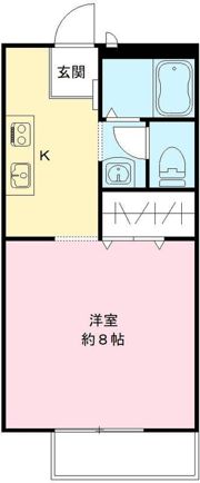 パルチーダ Cの間取り画像