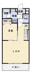 アイリスⅡの間取り画像