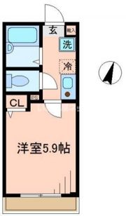 KAツルミの間取り画像