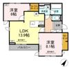 TORISIA向中野2丁目の間取り画像