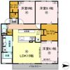 シャルール Bの間取り画像