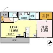 D-Invest栄町の間取り画像