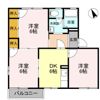 ライフタウニーA街区 2号棟の間取り画像