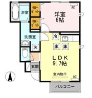 サニーウェル砧の間取り画像