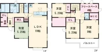 並木住宅の間取り画像