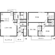 レイク・ビュー鴻池 C棟の間取り画像