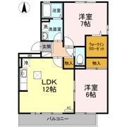 セジュール田中の間取り画像