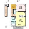 クレストコートの間取り画像