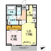 オッツ梅満の間取り画像