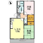 リベルテS．B棟の間取り画像