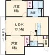 クレストパレスの間取り画像