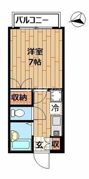 ヴェルドミール新川崎の間取り画像