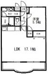 ローズガーデンⅡの間取り画像