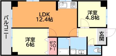 第4共立ビルの間取り画像