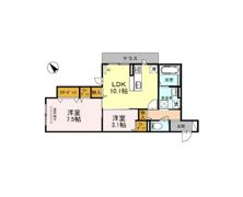 シャルマン東三国ヶ丘の間取り画像