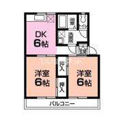 シティーコートA棟の間取り画像