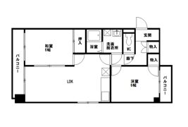アークヴィラ大濠西の間取り画像