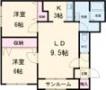 サンライズヒル宇賀浦の間取り画像