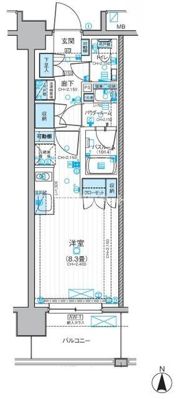 デュオステージ海老名の間取り画像