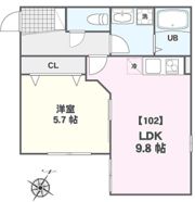 タウンフィールドⅡ－Bの間取り画像