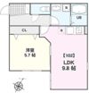 タウンフィールドⅡ－Bの間取り画像