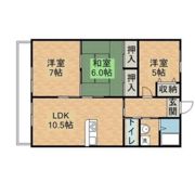 エスポワール坊ノ前Aの間取り画像