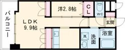 シャトー・デュ・アーサーの間取り画像
