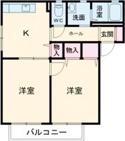 オネストCの間取り画像