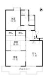エクシード中沢の間取り画像