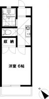 藤沢ドミール21の間取り画像