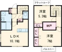 絆一号館の間取り画像