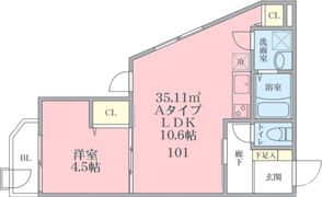 taliesin FDの間取り画像