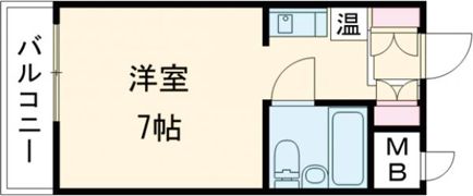 ロマネスク水前寺の間取り画像