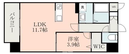 S-FORT熊本慶徳の間取り画像