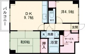 ライオンズマンション東青梅の間取り画像