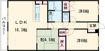 volare出水の間取り画像