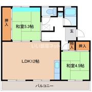 ラ・ビスタ太閤山301号棟の間取り画像