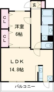 ボナールブリッジの間取り画像