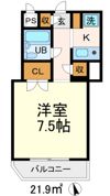 ベルハイム立川の間取り画像